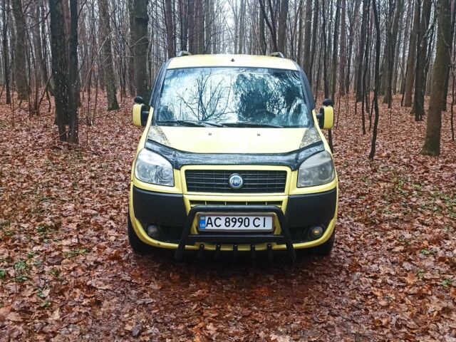 Желтый Фиат Добло, объемом двигателя 1.9 л и пробегом 363 тыс. км за 3400 $, фото 16 на Automoto.ua