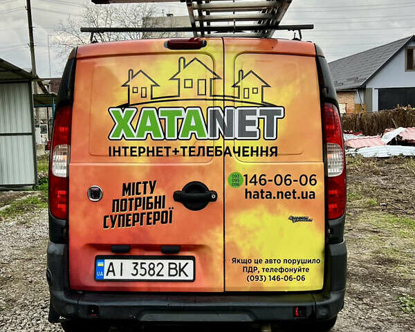 Серый Фиат Добло, объемом двигателя 1.6 л и пробегом 322 тыс. км за 3100 $, фото 6 на Automoto.ua