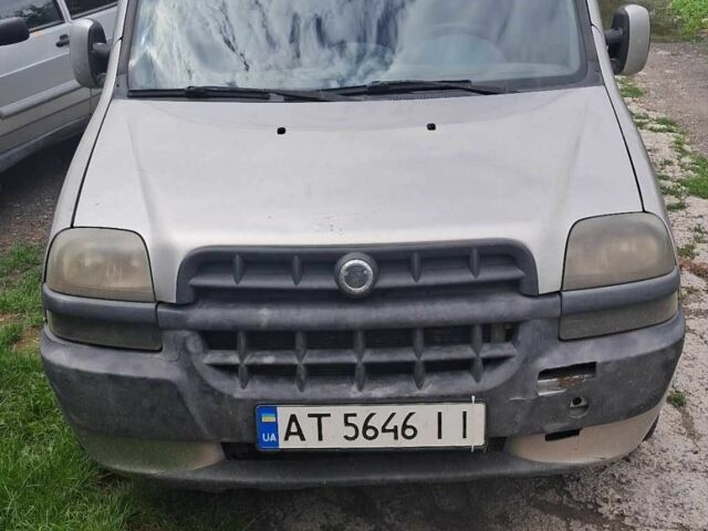 Серый Фиат Добло, объемом двигателя 1.9 л и пробегом 363 тыс. км за 2800 $, фото 4 на Automoto.ua