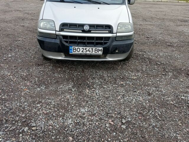 Серый Фиат Добло, объемом двигателя 1.9 л и пробегом 238 тыс. км за 2200 $, фото 1 на Automoto.ua