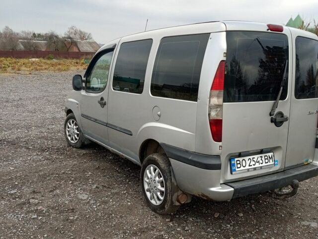 Серый Фиат Добло, объемом двигателя 1.9 л и пробегом 238 тыс. км за 2200 $, фото 4 на Automoto.ua