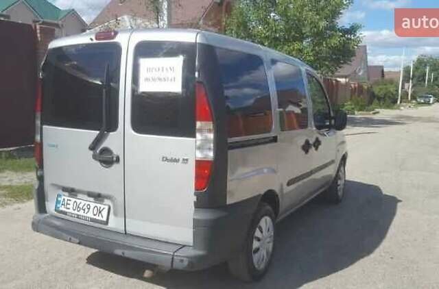 Серый Фиат Добло, объемом двигателя 1.9 л и пробегом 276 тыс. км за 3000 $, фото 10 на Automoto.ua