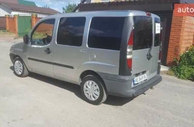 Серый Фиат Добло, объемом двигателя 1.9 л и пробегом 276 тыс. км за 3000 $, фото 9 на Automoto.ua