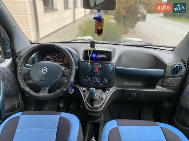 Серый Фиат Добло, объемом двигателя 1.6 л и пробегом 205 тыс. км за 3350 $, фото 35 на Automoto.ua