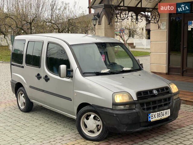 Серый Фиат Добло, объемом двигателя 1.6 л и пробегом 205 тыс. км за 3350 $, фото 23 на Automoto.ua