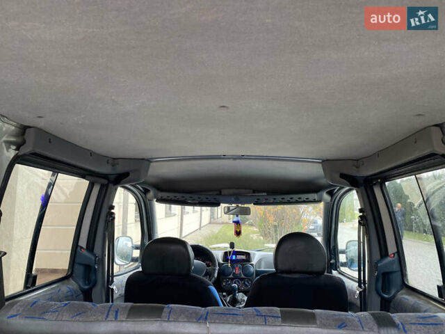 Серый Фиат Добло, объемом двигателя 1.6 л и пробегом 205 тыс. км за 3350 $, фото 52 на Automoto.ua