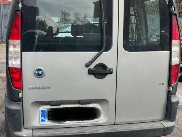 Серый Фиат Добло, объемом двигателя 2 л и пробегом 290 тыс. км за 2500 $, фото 2 на Automoto.ua