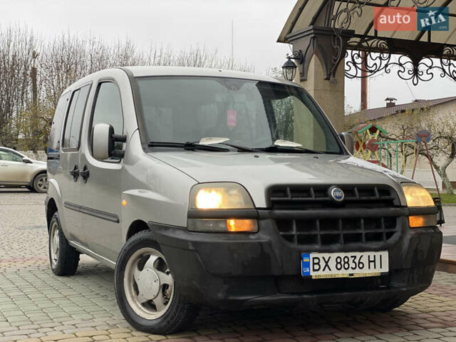 Серый Фиат Добло, объемом двигателя 1.6 л и пробегом 205 тыс. км за 3350 $, фото 29 на Automoto.ua