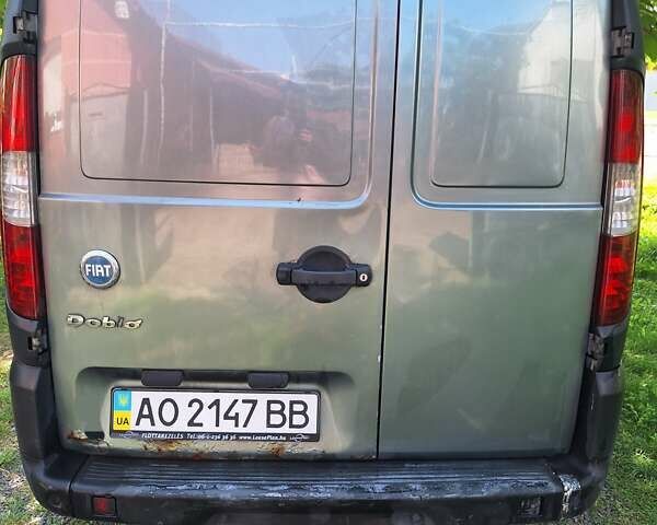 Серый Фиат Добло, объемом двигателя 1.91 л и пробегом 364 тыс. км за 4500 $, фото 6 на Automoto.ua