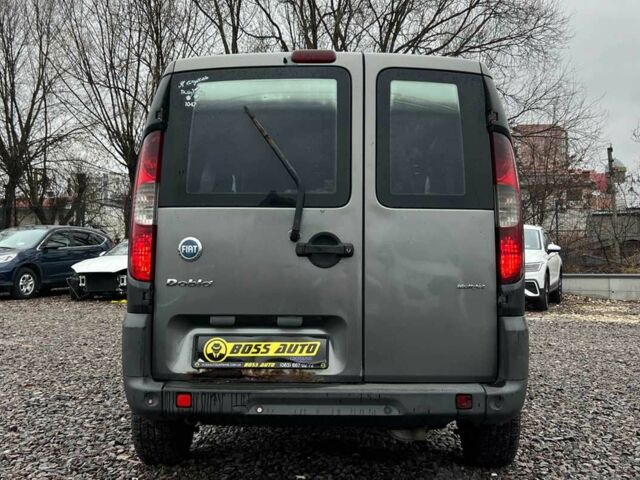 Серый Фиат Добло, объемом двигателя 1.9 л и пробегом 380 тыс. км за 5750 $, фото 4 на Automoto.ua