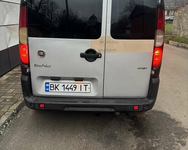 Сірий Фіат Добло, об'ємом двигуна 1.9 л та пробігом 182 тис. км за 5300 $, фото 5 на Automoto.ua