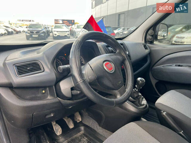 Сірий Фіат Добло, об'ємом двигуна 1.4 л та пробігом 223 тис. км за 7290 $, фото 15 на Automoto.ua
