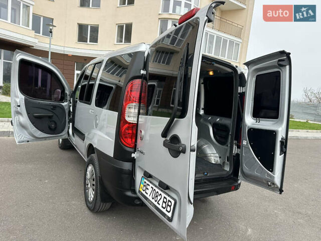 Серый Фиат Добло, объемом двигателя 1.4 л и пробегом 152 тыс. км за 5950 $, фото 34 на Automoto.ua