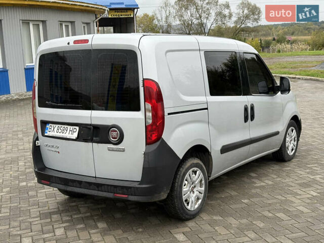 Серый Фиат Добло, объемом двигателя 1.6 л и пробегом 212 тыс. км за 9300 $, фото 2 на Automoto.ua