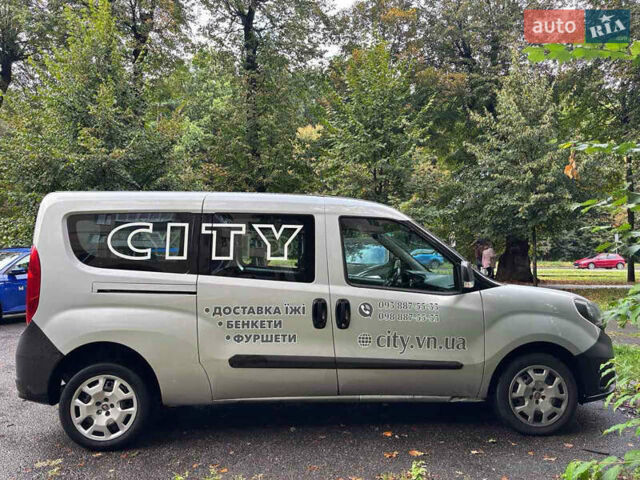 Серый Фиат Добло, объемом двигателя 1.25 л и пробегом 160 тыс. км за 10000 $, фото 6 на Automoto.ua