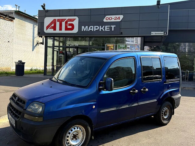 Синій Фіат Добло, об'ємом двигуна 1.6 л та пробігом 250 тис. км за 1999 $, фото 7 на Automoto.ua