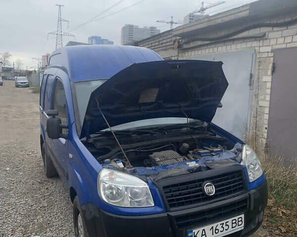 Синій Фіат Добло, об'ємом двигуна 1.4 л та пробігом 266 тис. км за 4300 $, фото 5 на Automoto.ua