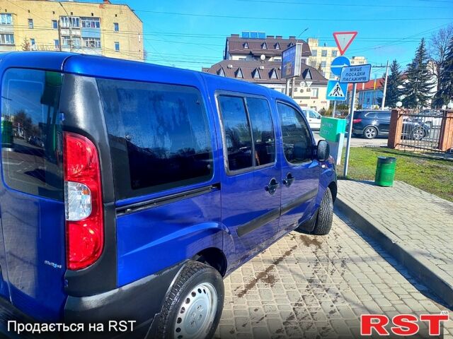 Синий Фиат Добло, объемом двигателя 1.2 л и пробегом 144 тыс. км за 6900 $, фото 1 на Automoto.ua
