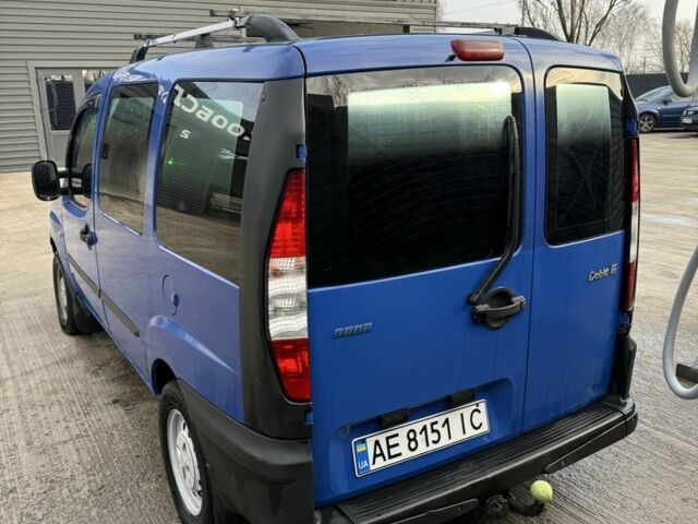 Синий Фиат Добло, объемом двигателя 1.9 л и пробегом 400 тыс. км за 2800 $, фото 6 на Automoto.ua