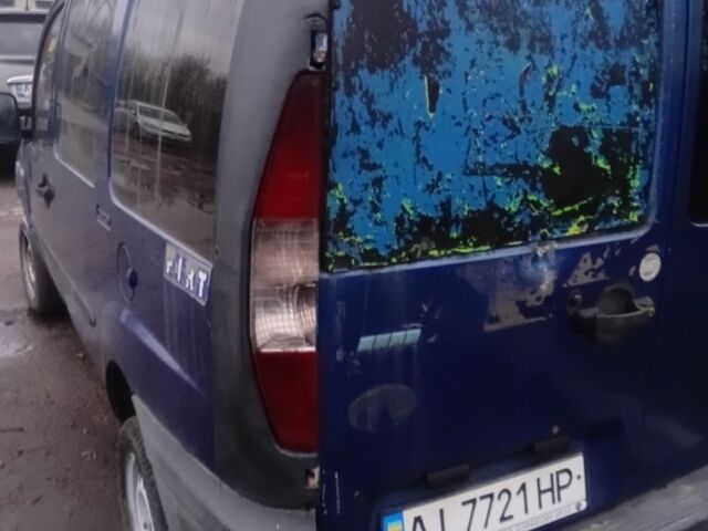 Синий Фиат Добло, объемом двигателя 1.9 л и пробегом 240 тыс. км за 1450 $, фото 4 на Automoto.ua