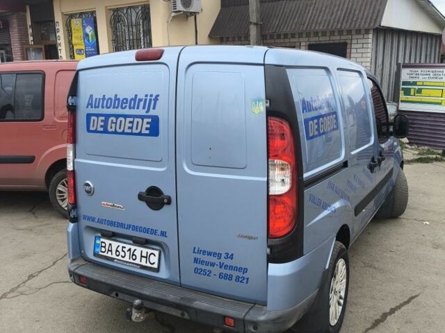 Синий Фиат Добло, объемом двигателя 1.9 л и пробегом 176 тыс. км за 5439 $, фото 6 на Automoto.ua