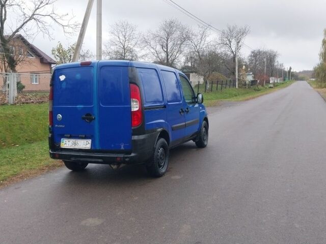 Синий Фиат Добло, объемом двигателя 1.3 л и пробегом 200 тыс. км за 1650 $, фото 5 на Automoto.ua