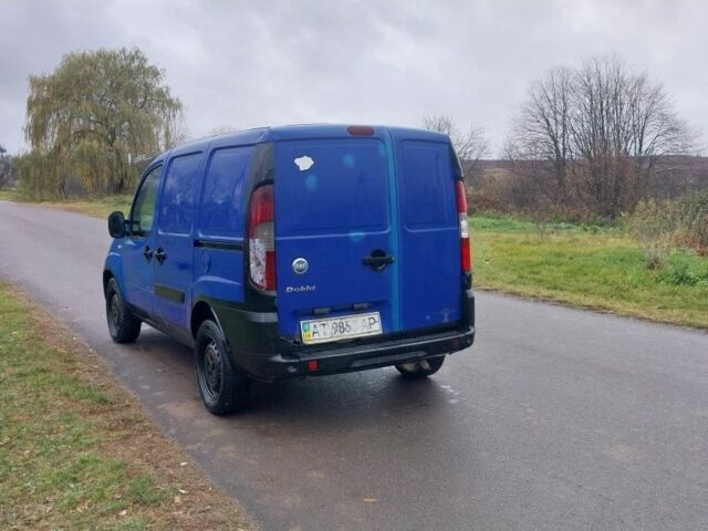 Синий Фиат Добло, объемом двигателя 1.3 л и пробегом 200 тыс. км за 1650 $, фото 3 на Automoto.ua