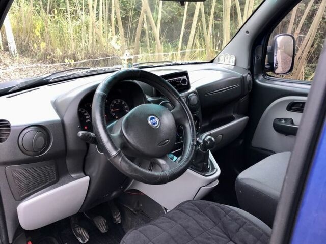 Синий Фиат Добло, объемом двигателя 1.3 л и пробегом 200 тыс. км за 4100 $, фото 11 на Automoto.ua