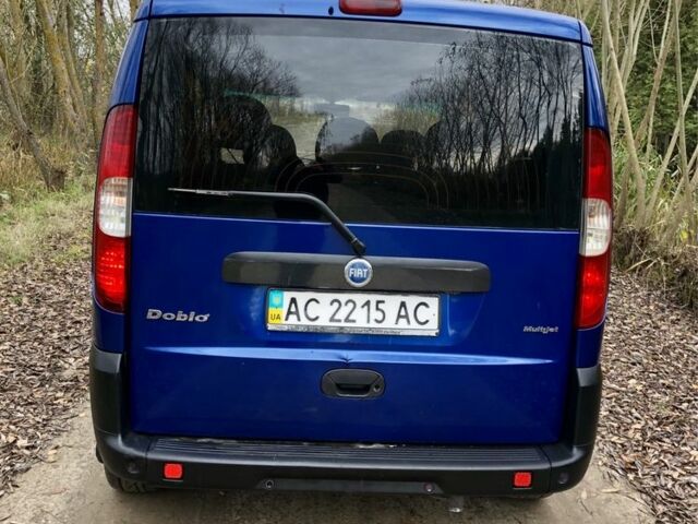 Синий Фиат Добло, объемом двигателя 1.3 л и пробегом 200 тыс. км за 4100 $, фото 7 на Automoto.ua