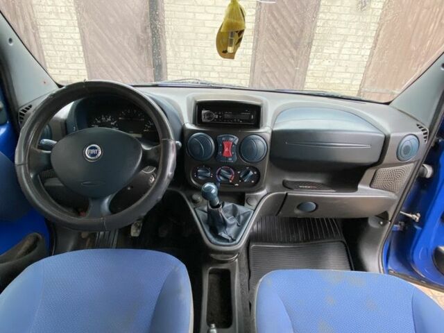 Синий Фиат Добло, объемом двигателя 1.9 л и пробегом 330 тыс. км за 2200 $, фото 14 на Automoto.ua