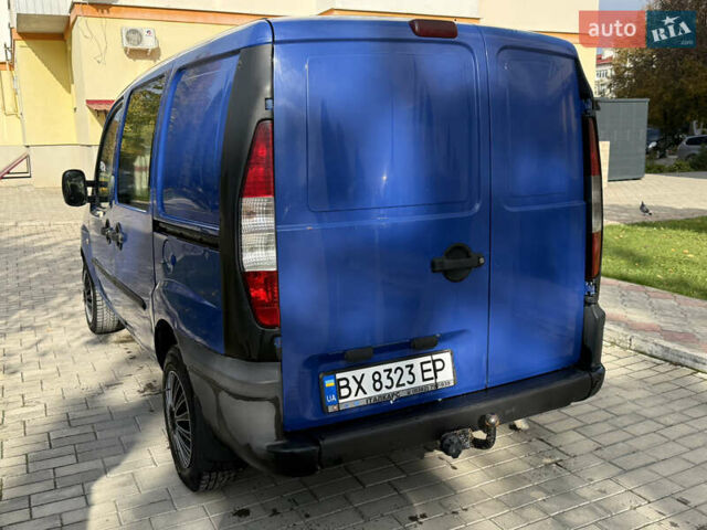 Синий Фиат Добло, объемом двигателя 1.9 л и пробегом 298 тыс. км за 3600 $, фото 4 на Automoto.ua
