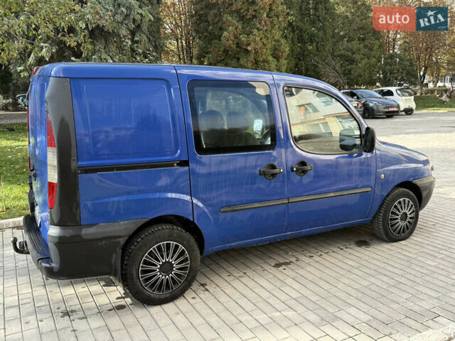 Синий Фиат Добло, объемом двигателя 1.9 л и пробегом 298 тыс. км за 3600 $, фото 7 на Automoto.ua