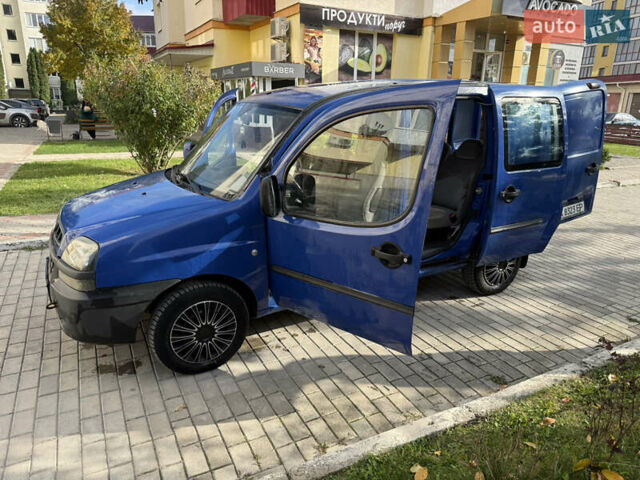 Синий Фиат Добло, объемом двигателя 1.9 л и пробегом 298 тыс. км за 3600 $, фото 22 на Automoto.ua