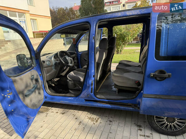 Синий Фиат Добло, объемом двигателя 1.9 л и пробегом 298 тыс. км за 3600 $, фото 20 на Automoto.ua
