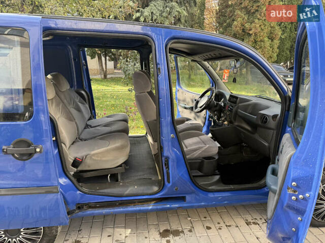 Синий Фиат Добло, объемом двигателя 1.9 л и пробегом 298 тыс. км за 3600 $, фото 16 на Automoto.ua