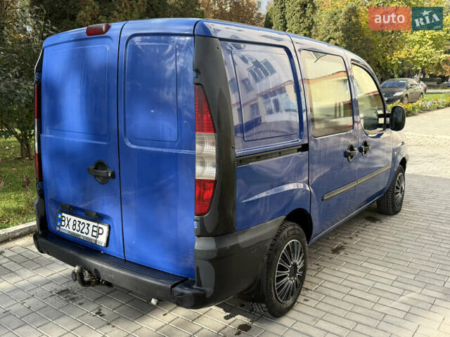 Синий Фиат Добло, объемом двигателя 1.9 л и пробегом 298 тыс. км за 3600 $, фото 6 на Automoto.ua