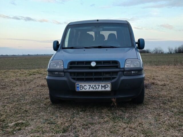 Синий Фиат Добло, объемом двигателя 1.9 л и пробегом 357 тыс. км за 3300 $, фото 3 на Automoto.ua