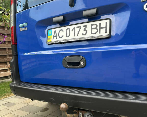 Синий Фиат Добло, объемом двигателя 1.6 л и пробегом 203 тыс. км за 3800 $, фото 4 на Automoto.ua