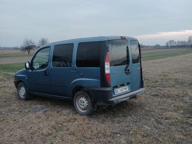 Синий Фиат Добло, объемом двигателя 1.9 л и пробегом 357 тыс. км за 3300 $, фото 7 на Automoto.ua