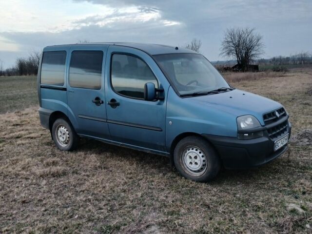 Синий Фиат Добло, объемом двигателя 1.9 л и пробегом 357 тыс. км за 3300 $, фото 4 на Automoto.ua