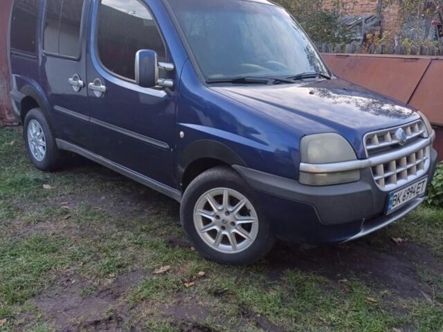 Синий Фиат Добло, объемом двигателя 0 л и пробегом 286 тыс. км за 3100 $, фото 3 на Automoto.ua