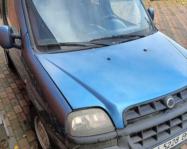 Синий Фиат Добло, объемом двигателя 1.9 л и пробегом 251 тыс. км за 3500 $, фото 3 на Automoto.ua