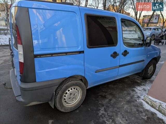 Синій Фіат Добло, об'ємом двигуна 1.6 л та пробігом 380 тис. км за 2700 $, фото 3 на Automoto.ua