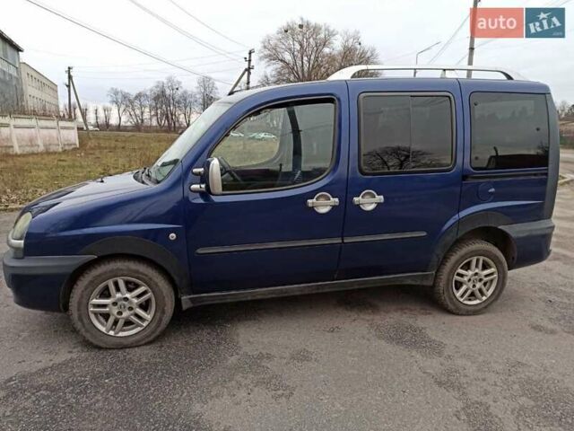 Синий Фиат Добло, объемом двигателя 1.9 л и пробегом 192 тыс. км за 5500 $, фото 11 на Automoto.ua
