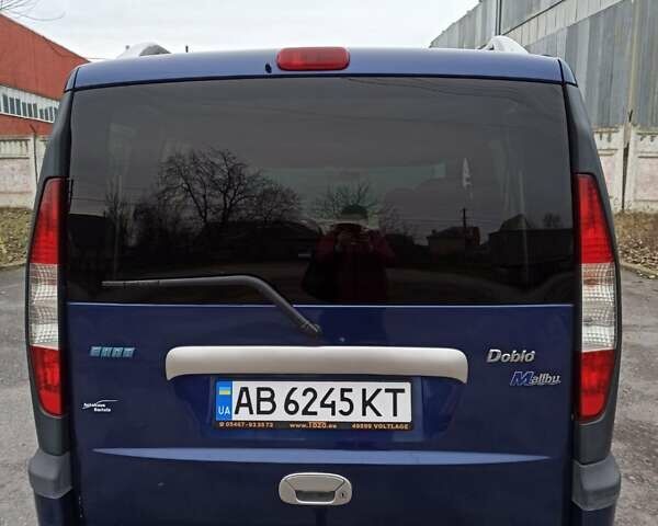 Синий Фиат Добло, объемом двигателя 1.9 л и пробегом 192 тыс. км за 5500 $, фото 6 на Automoto.ua