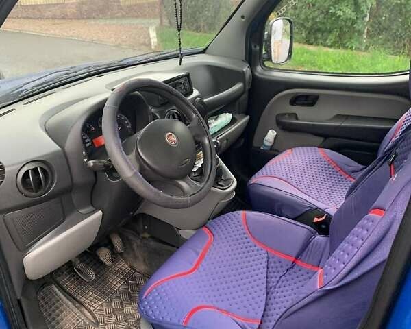 Синий Фиат Добло, объемом двигателя 1.91 л и пробегом 170 тыс. км за 4800 $, фото 7 на Automoto.ua