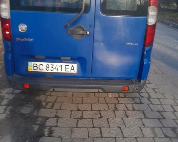 Синий Фиат Добло, объемом двигателя 1.91 л и пробегом 170 тыс. км за 4800 $, фото 3 на Automoto.ua