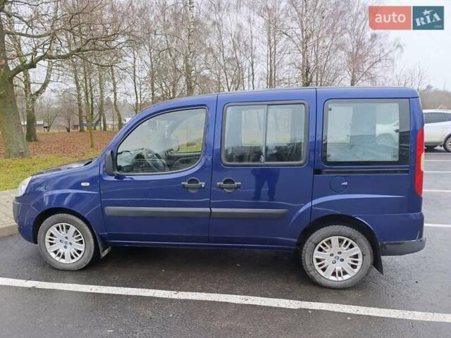 Синий Фиат Добло, объемом двигателя 1.91 л и пробегом 281 тыс. км за 5500 $, фото 11 на Automoto.ua