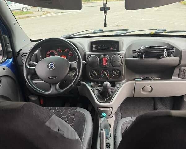 Синий Фиат Добло, объемом двигателя 1.3 л и пробегом 260 тыс. км за 5700 $, фото 10 на Automoto.ua