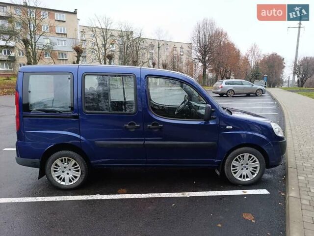 Синий Фиат Добло, объемом двигателя 1.91 л и пробегом 281 тыс. км за 5500 $, фото 10 на Automoto.ua